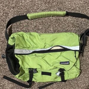Patagonia Green Messenger Bag